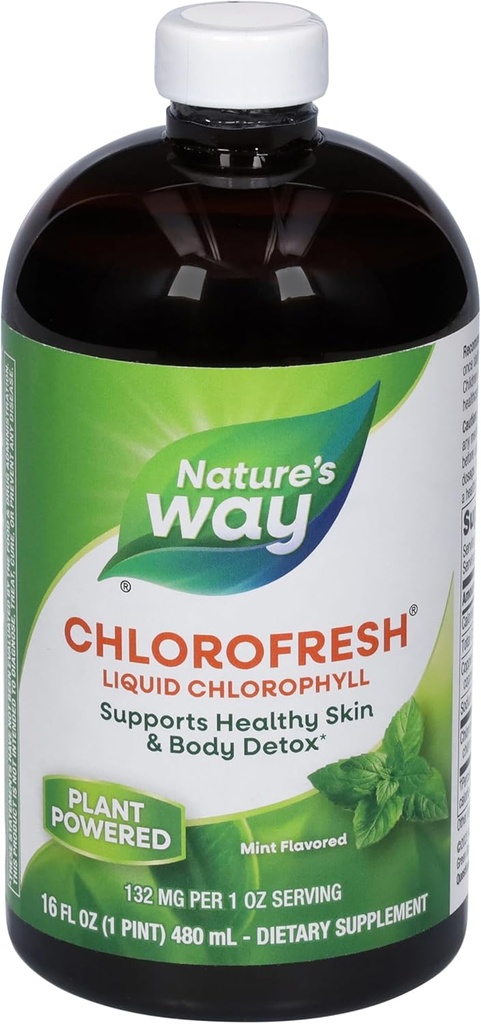 Natura Modo clorofilla liquido clorofilla 16 oz (Mint Flavor)