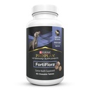 Purina Pro Piano Veterinaria Integratori FortiFlora Probiotici per Cani Chewable Tablets per Digestivo Gut Salute e Diarrea - 90 ct. Canister