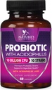 Probiotici 60 miliardi di CFU per Serving - 10 Strains + Prebiotici - Salute Digestiva, Supporto Gut & Immune - Supporta costipazione occasionale, Gas & Bloating per le donne & uomini Scaffalatura - 60 capsule