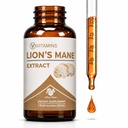 Lions Mane Liquid - Lions Mane Tincture for Memory, Focus & Clarity - Lions Mane Supplement - Lions Mane - Lions Mane Mushroom Supplement - Nootropics Brain Support Supplement - (1 Pack)