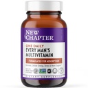 Nuovo Capitolo Multivitamina maschile per Immune, Stress, Cuore + Supporto per l'energia con Nutrienti Fermentati - Ogni Uomo Un Quotidiano, Realizzato con Verdura Organica & Erbe, Non OGM, Gluten Free - 48 ct
