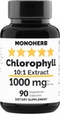 Estratto di clorofilla MONOHERB 1000 mg - 90 capsule vegetariane