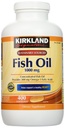 Kirkland Signature Natural Fish Oil Concentrato con Omega-3 acidi grassi - 400 Softgels (Pack of 2)