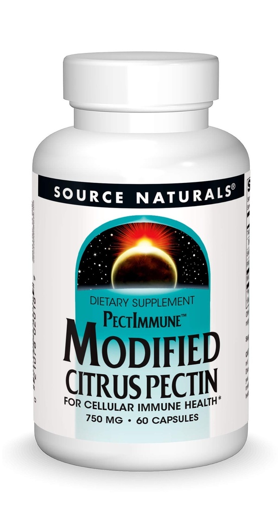 Fonte Naturals PectImmune, Citrus modificato Pectin, Per la salute immunitaria cellulare*, 750mg - 60 capsule