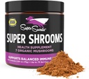 Super Snouts Super Shrooms Mushroom Immune Support Supplemento per cani e gatti, 2.64 oz - Made in USA Organic Non-GMO, Salute Immune per una forte immunità, 7 Mushroom Blend Powder