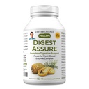 ANDREW LESSMAN Digest Assure 60 capsule - miscela completa di potenti enzimi naturali per sostenere e migliorare la salute digestiva, enzimi vegetariani, piccole capsule facili da ingoiare