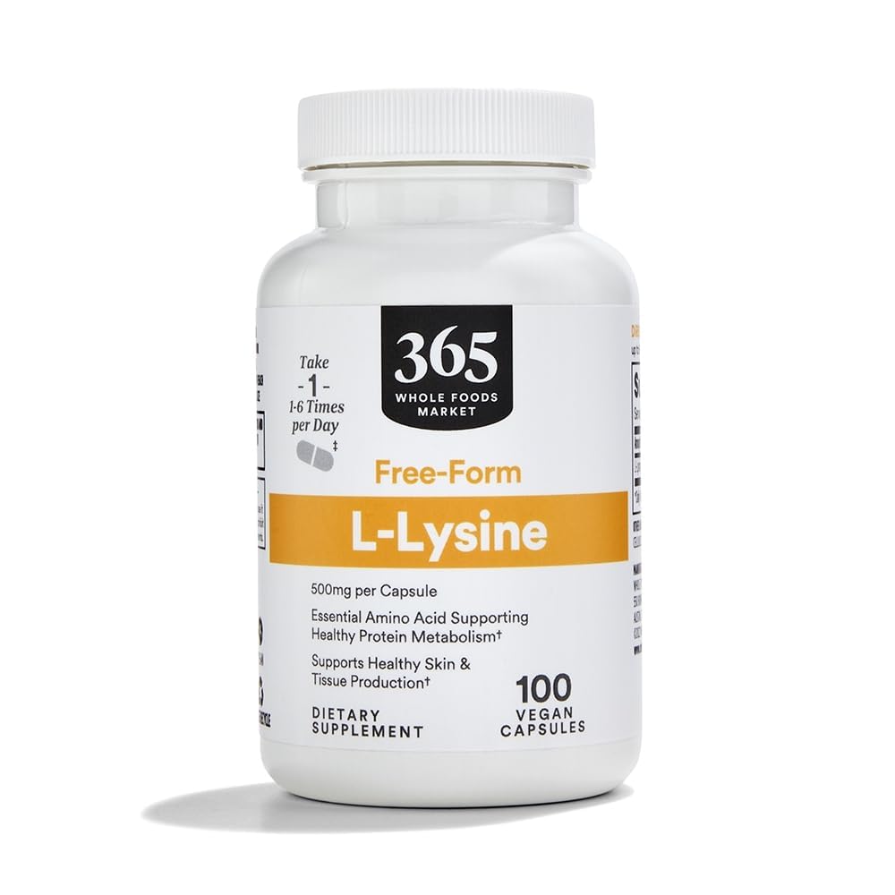 365 da Whole Foods Market, L-Lysine 500mg, 100 Count