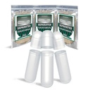 wananfu pre-separato capsule vuote 0 vegetariano (1000 conte), chiaro riempibile veggie pillola formato 0 per fare i vostri supplementi
