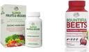 COUNTRY FARMS Super Fruits Veggies Antiossidante Immune Energy Digestive Capsule + Beets Bountiful Circulation Nitric Oxide Circulation Immune Capsule Bundle, 30 + 90 Serve