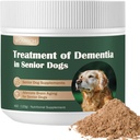 Supplementi per cani anziani Demenza Supplemento Mushroom Polvere per cani 120g | Supplemento cognitivo per cani indirizzi di perdita, Social Ritiro | Disfunzione cognitiva canina