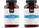 Mercato dei cibi integrali, L-Lysine Double Strength, 100 ct (Pack of 2)
