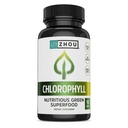 Zhou Chlorophyll Tablets - Supplemento di pillole di clorofilla per le donne e gli uomini, assistenza sanitaria e benessere, Super Verdi giornalieri con vitamine e minerali naturali - 90 compresse