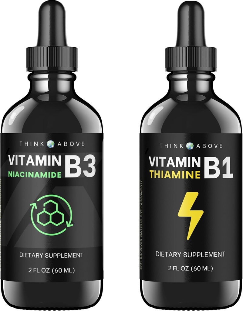 Vitamina liquida B3 + Vitamina liquida B1-2oz 60 ml per bottiglia