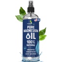 Pure Magnesium Spray 8oz - Spruzzo di Magnesio Topical per il sonno Extra Forza - Meno Sting - Meno Itch - 100% olio naturale e biologico - Made in USA