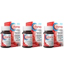 Solfato di Glucosamina di Dona Cristallina, 750 Mg, Pillole Integratore Congiunto per Ginocchiera Comfort & Joint Health Support, 750 Mg, 60 Count (3 Pack)