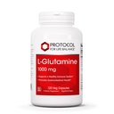 PROTOCOLLO PER LA VITA BALANCE L-Glutamina 1000mg - Aminoacido - Tessuto muscolare, Salute Immune Gut - 120 tappi di Veg