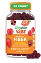 Gummie prebiotici vitali per bambini | Gummies per bambini in fibra 5g | Grande Tasting Fiber Supplementi per bambini | Gummies prebiotici per la salute digestiva | Gomma fibra per bambini, bambini | 90 Gummies