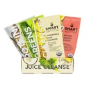 SMART Pressato Juice 1-Day Organic Juice Cleanse | Healthy Detox Program | Vegan Vanilla Protein, Succo Verde, Beets Juice & Anaapple Chia Cleanse | High Fiber & Vegan