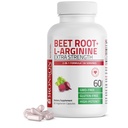 Bronson barbabietola radice + L-Arginina Nitric Oxide Produzione - Non-GMO, 60 capsule vegetariane