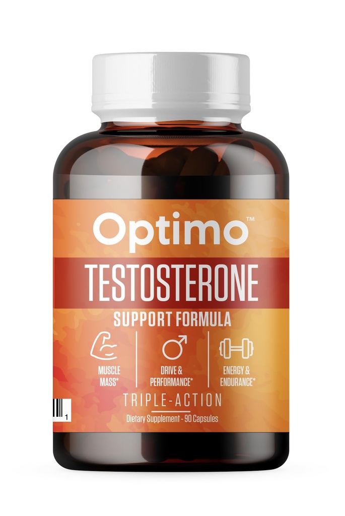 Testosterone Booster supplemento per uomini e donne 9 ingredienti chiave Tongkat Ali, Tribulus, Fenugreek, Ashwagandha, Maca, Boron, Zinc, VIT D, DAA - 90 capsule