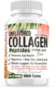 Pillole di Peptide di collagene 100 compresse Proteine Supplementi NO Più polvere di miscelazione si agita Facile da ingoiare Collagen Peptides Pillole di polvere capsule proteiche Keto