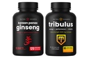 NutraChamps Korean Ginseng Capsule e Tribulus Capsule 2 Pack Bundle