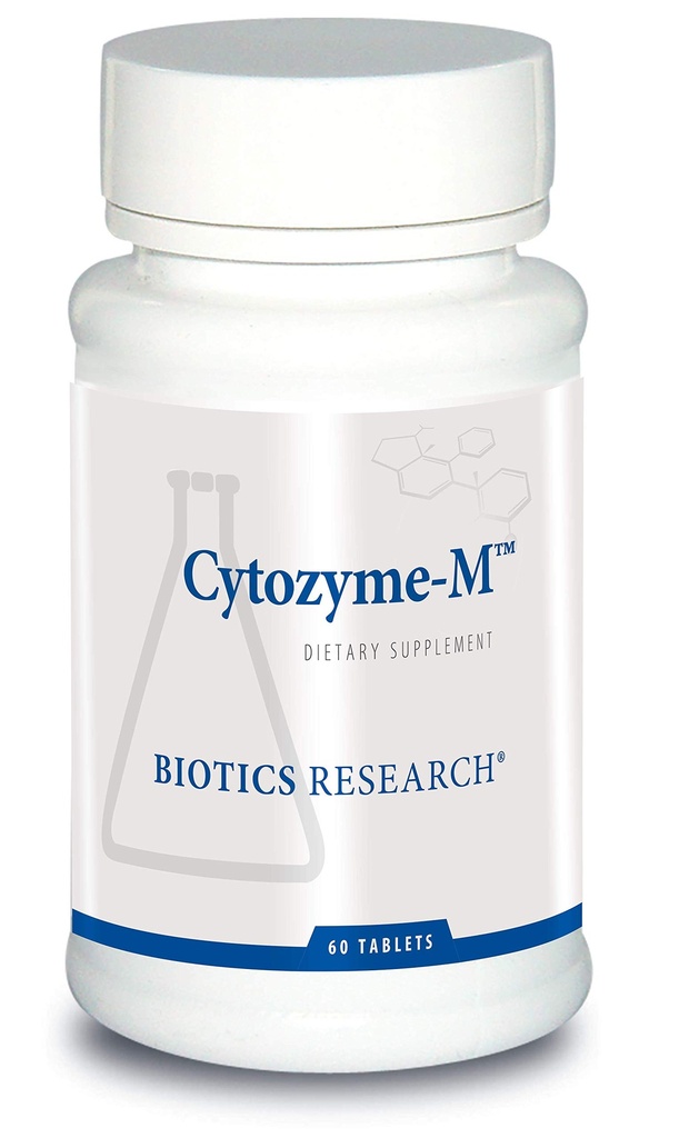 Biotics Research CytozymeM Maschio Glandular Formula di combinazione, Supporto ormone maschile, Funzione endocrina sana, SOD, Catalase, Potente attività antiossidante, 60 compresse