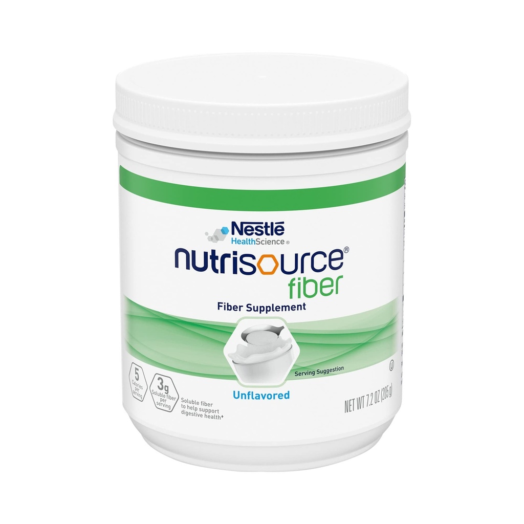 Nestle Nutrisource Fibra Supplemento non aromatizzato 7.2 oz. Canister 4 Ct