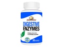 Enzimi Digestivi Rise-N-Shine con Probiotici, Bromelain, Lipasi, Papain, Lactase & More - Gut Health Supplement per Donne & Uomini - 30 capsule