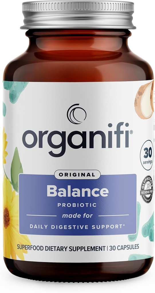 Probiotici per la salute digestiva - 5 Strains resilienti, 30 capsule vegane