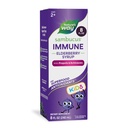 Via della natura Sambucus Elderberry Immune Syrup per bambini Età 2+, con Echinacea & Propolis, Immune Support Syrup*, Vegetariano, Aroma di bacche, 8 Fl Oz