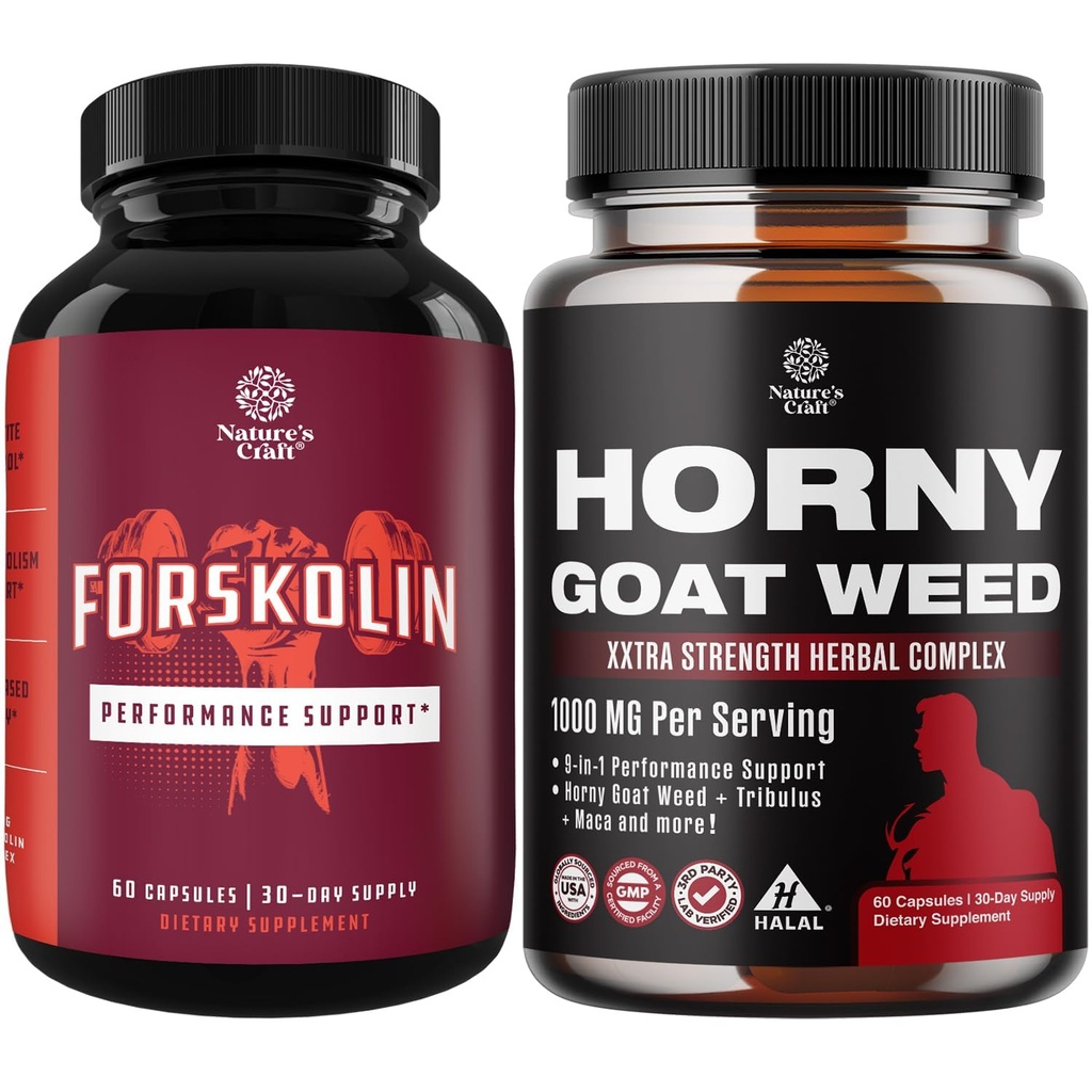 Integratore di Estratto di chicco di caffè verde puro per l'energia avanzata per gli adulti-Plant-Based Integratori di energia e Horny Goat Weed Extract Complex per l'energia avanzata e Stamina