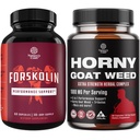 Integratore di Estratto di chicco di caffè verde puro per l'energia avanzata per gli adulti-Plant-Based Integratori di energia e Horny Goat Weed Extract Complex per l'energia avanzata e Stamina