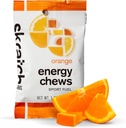 Skratch Labs Energy Chews | Gummies for Running, Cycling e Sport Performance | Gel Alternative | Orange (10 Pack) | Gluten Free, Vegan
