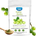 One Planet Nutrition Nano Amla Polvere 8 oz (227 Serve), Amla Fruit Extract, Alta vitamina C per la produzione di collagene & supporto immunitario, Excipient-Free, Non-GMO, Vegan, senza glutine