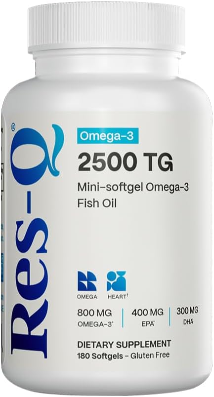 Res-Q 2500 TG Omega-3 Fish Oil Mini Gel capsule