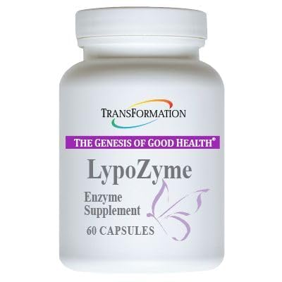 TRASFORMAZIONE IL GENESIS DI GOOD HEALTH LypoZyme Enzyme Supplement, Advance Lipase Enzyme Blend for Healthy Digestion & Nutrient Absorption, Non OGM, 60 Cap