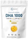 Omega 3 Fish Oil DHA Supplementi 1000mg con EPA 500mg, 200 Softgels – Limone aromatizzato, Burpless (Enteric Coated) | Pesce fresco di mare profondo, Pesce selvatico dalle acque norvegesi | Mercury Free