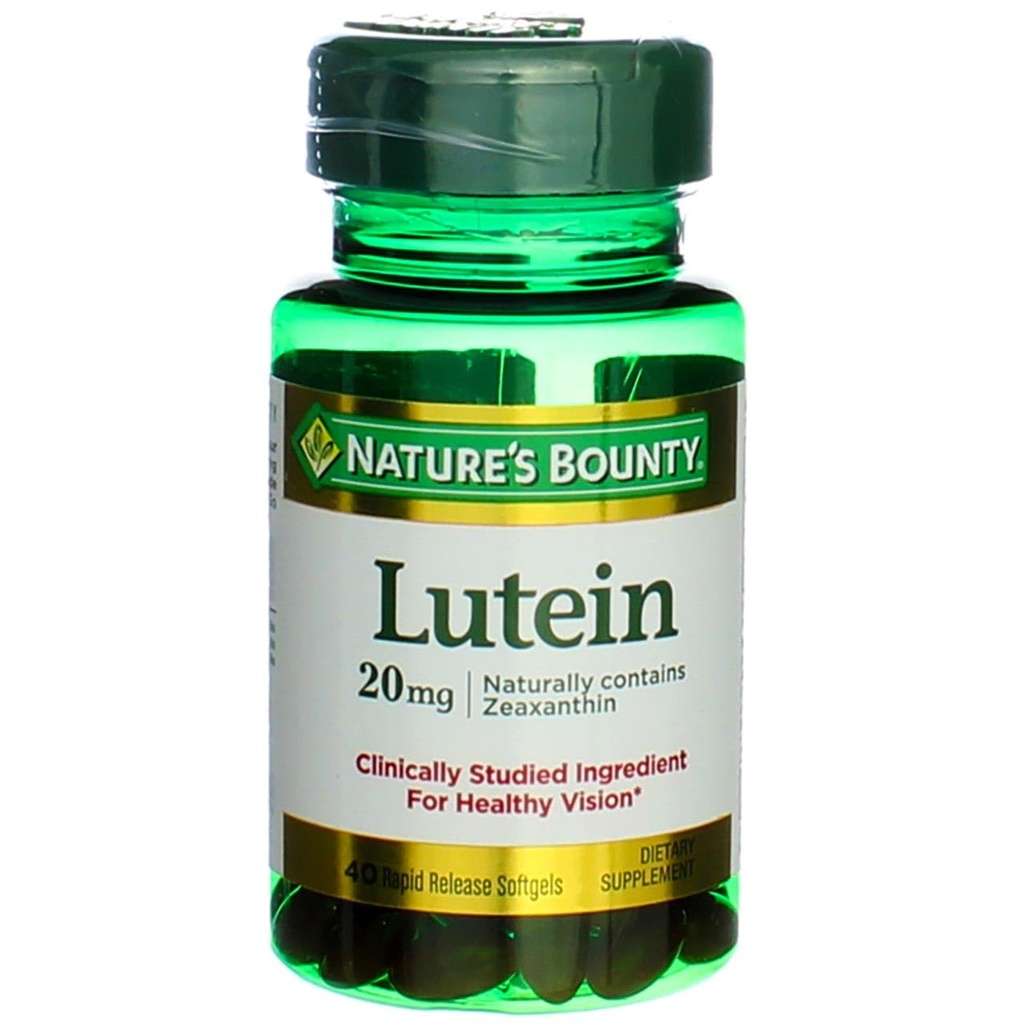 Bounty Lutein -- 20 mg - 40 Softgels