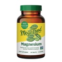 MegaFood Magnesio - Supporta cuore e sistema nervoso - Magnesio Supplemento con Magnesio fermentato Glycinate - Vegan, Gluten-Free, Non OGM e Kosher - Made Without 9 Food Allergens - 60 Tabs