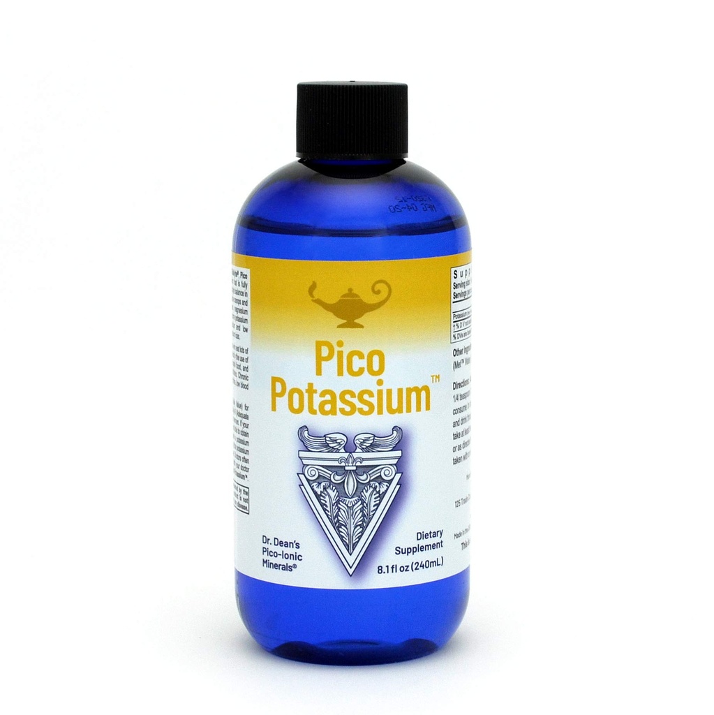 RnA ReSet Pico Potassium – Supplemento di potassio liquido per l'assorbimento elevato, 8.1 Fl Oz (1-Pack)