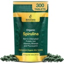 Biogenesis Organic Spirulina Mini Tablets – 300 Count (200 mg) | Australian Grown Blue-Green Algae | Rich in Phycocyanin, Chlorophyll & B Vitamins | Supports Daily Energy & Immunity | Vegan Mini Tab