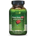 Irwin Naturals Prosta-Strong RED con Nitric Oxide Boosters, Saw Palmetto, Lycopene, Pumpkin Seed & More - Integratori per la salute degli uomini - 80 Liquid Soft-Gels