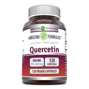 Incredibile formulas Quercetin 500mg 120 capsule vegetali Supplemento - Non-GMO - Gluten Free - Supporta la salute generale e benessere