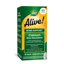 La Via della Natura Viva! Calcium Max Absorbimento, Fonte vegetale Calcio, Vitamina D3 & K2, Magnesio, Bone Support*, 60 compresse (Packaging May Vary)