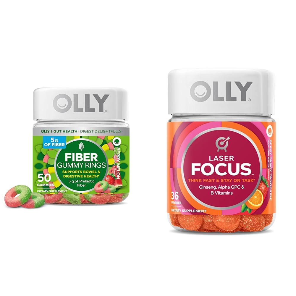 Gummy Rings 50ct & Laser Focus Gummy 36 Count