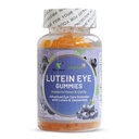 Lutein Occhi Gummies, Blueberry Flavor Eye Care Gummies con Lutein & Zeaxanthin per adulti, 60 Conte