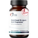 Progetti per la salute stabilizzato R-Lipoic Acid Supreme - 100mg RLA Supplemento con Taurina - Non-GMO, Gluten Free (60 capsule)