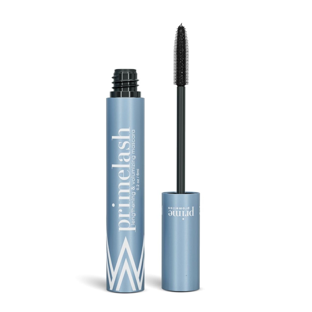 Prime Prometics PrimeLash Mascara per le donne anziane – Volumizing, Incredibile Lunghezza in 2 cappotti – Long-Stay, Zero Clumps, Hypoallergenic (nero)