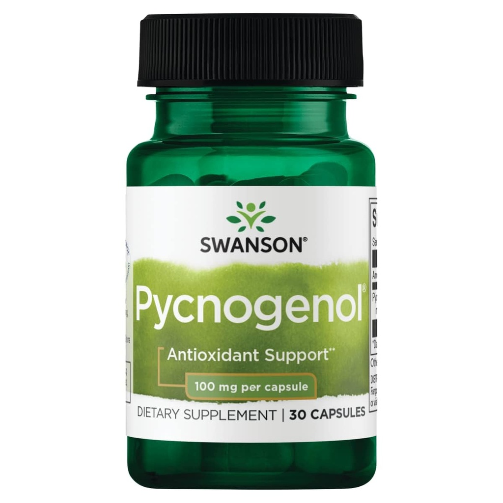 Swanson Pycnogenol 100 Milligrams 30 capsule